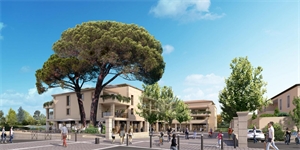 appartement neuf à la vente -   34670  BAILLARGUES, surface 55 m2 vente appartement neuf - UBI467142806